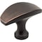 Elements 1-1/2" Overall Length Brushed Oil Rubbed Bronze Cosgrove Cabinet "T" Knob 382DBAC - alternate 1